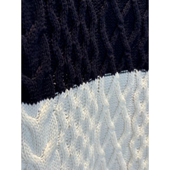 Women's Long Sleeve Tommy Hilfiger Sweater Boat Neck Red White Blue, Size S, EUC - Picture 4 of 4